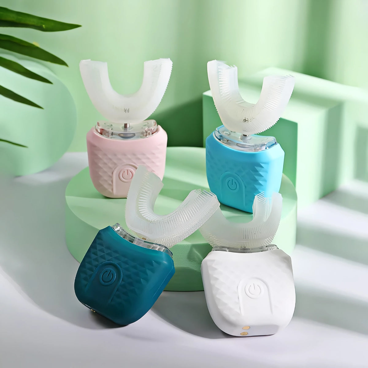 Rechargeable U-Shaped Silicone Electric Toothbrush