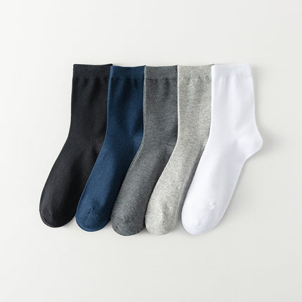 Lot de 10 paires de chaussettes d'affaires en coton doux et respirant pour hommes