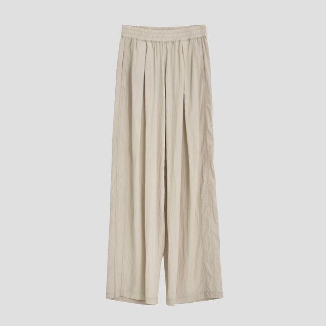 Pleated High Waisted Wide Leg Pants for Women