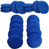 20 piezas azul real