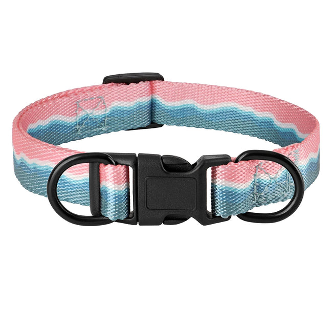 Collar de nailon ajustable para perros