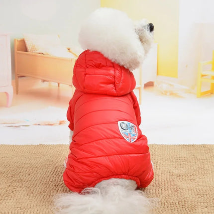 Mono de invierno para perros pequeños