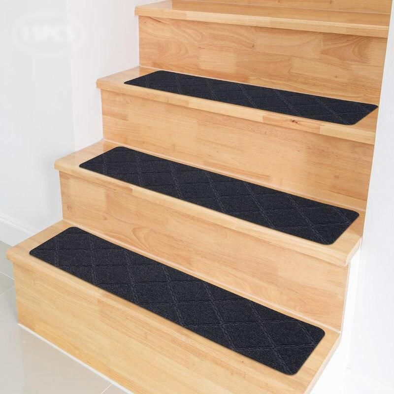 Modern Anti-Slip Indoor Stair Treads for Safety & Decor