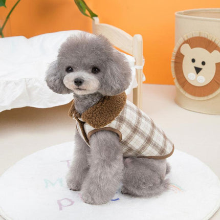 Manteau d'hiver douillet pour chien