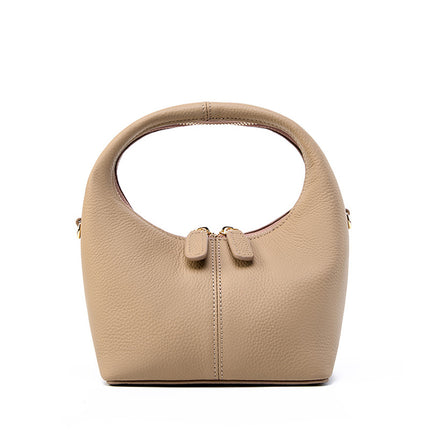 Sac à bandoulière en cuir luxueux Crescent