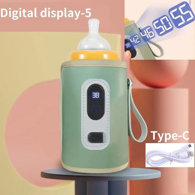 Portable Digital Baby Bottle Warmer with USB - Wnkrs