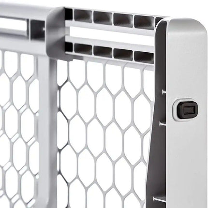 Adjustable Easy-Fit Plastic Pet Gate, 28-42" Expandable - Ideal for Dogs and Cats - Wnkrs