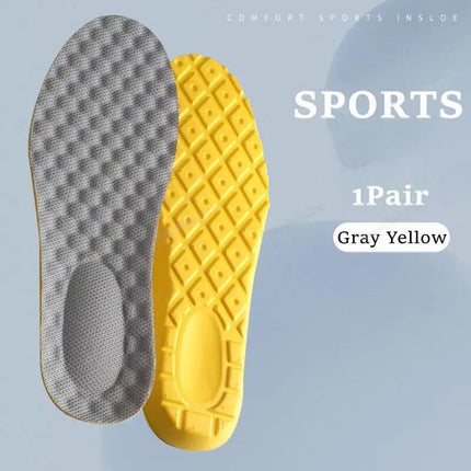 Comfort Latex Insoles for Enhanced Athletic & Daily Comfort - Wnkrs