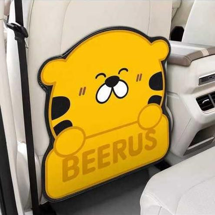 Kid-Friendly Car Seat Protector - Waterproof, Cartoon-Designed Anti-Kick Mat - Wnkrs