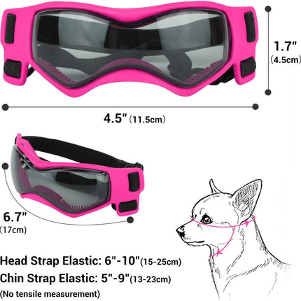 Lunettes de soleil pour petits chiens