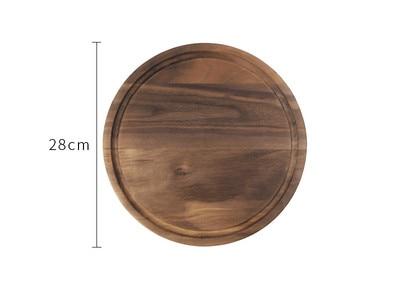 Black Walnut Wood Cutting Board Creative Whole Tray Fruit Chopping Cutting Board Wood Chopping Blocks For Kitchen - Wnkrs