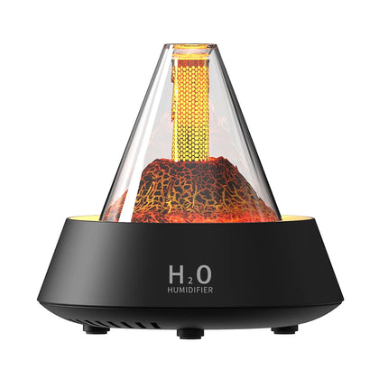 USB Ultrasonic Aroma Diffuser with Colorful LED Light - Mini Humidifier