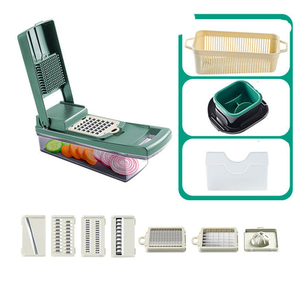 Multifunctional Vegetable Slicer Cutter Onion Cheese Grater Potato Slicer Cutters For Kitchen Accessories - Wnkrs