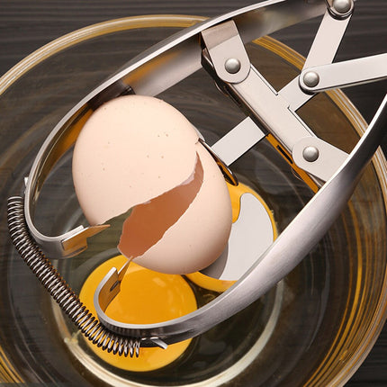Stainless Steel Egg Scissors Eggshell Cutter Quail Egg Opener Egg Cutter Egg Topper Cracker Separator Cooker Cracker - Wnkrs