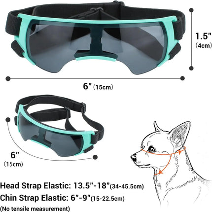 Lunettes de soleil pour petits chiens