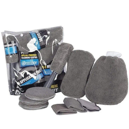 9-Piece Microfiber Car Cleaning and Detailing Kit - Wnkrs