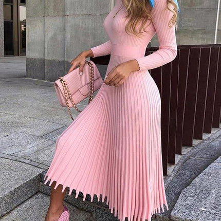 Women's Knitted Long Dress - Wnkrs