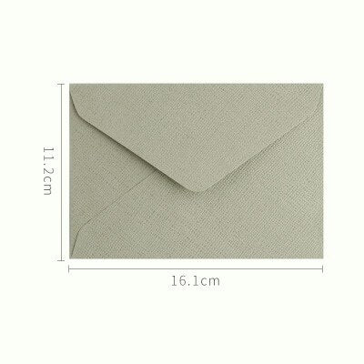 Hemp Texture Envelope 50 Pcs Set - Wnkrs