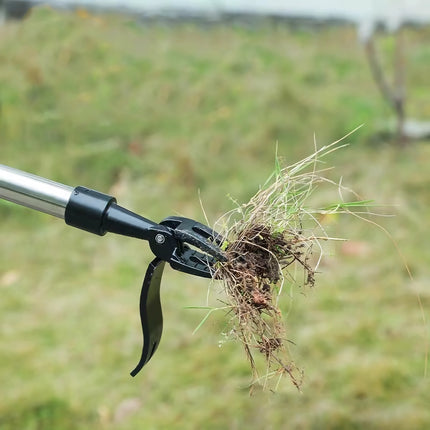 Arrache-mauvaises herbes efficace avec griffe en aluminium pour jardin et pelouse