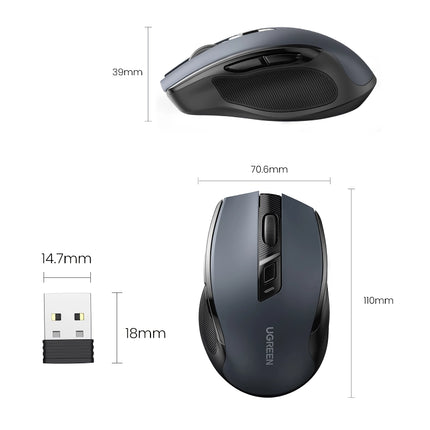 Souris ergonomique sans fil