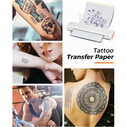 Impresora inalámbrica de plantillas para transferencia de tatuajes