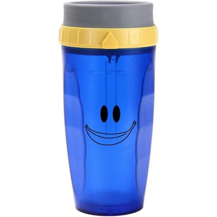 Twist & Sip Travel Mug: Non-Spill, Straw-Enabled, Double-Walled Portable Cup - Wnkrs