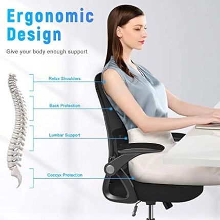 Ergonomic Mid-Back Mesh Office Chair - Wnkrs