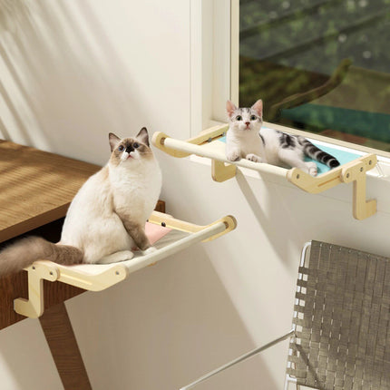 Adjustable Cat Window Hammock Perch - Wnkrs