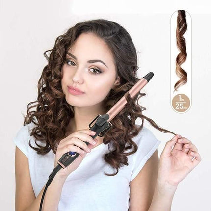 Adjustable Temperature Ceramic Hair Curler - Wnkrs