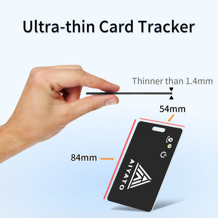 Smart GPS Tracker Card – Waterproof Locator for Keys, Wallet, Pets & More