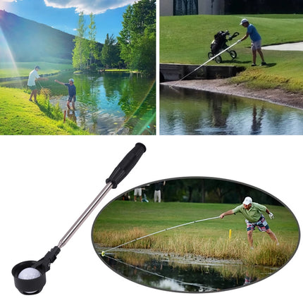 Golf Ball Retriever Telescopic Scoop Picker