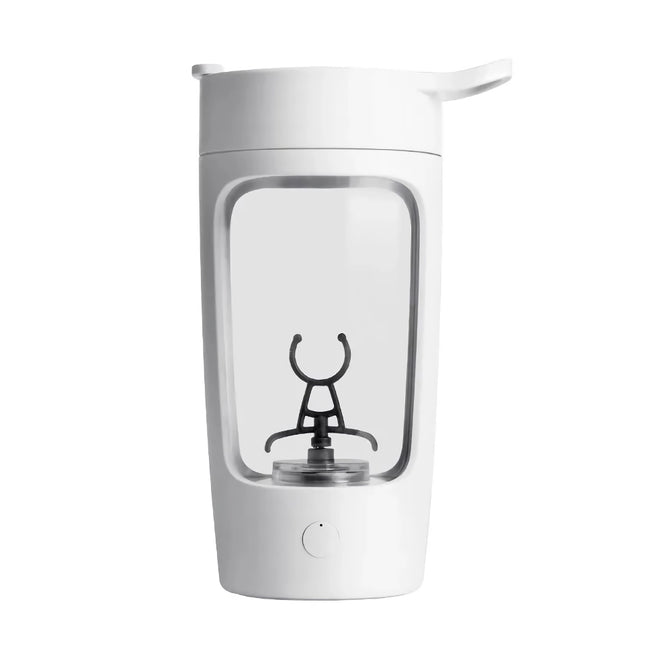 Taza mezcladora automática recargable por USB - Botella mezcladora deportiva para viajes