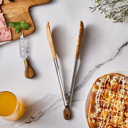 Pinces antiadhésives pour cuisson et grillades au barbecue