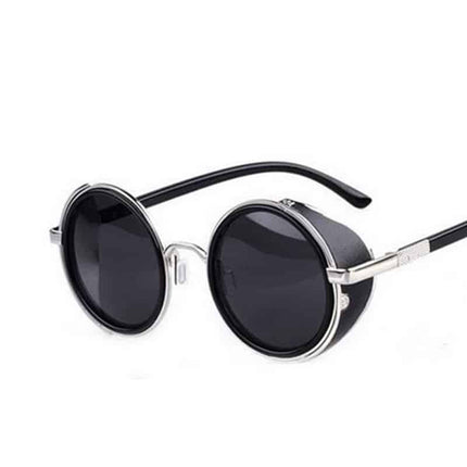 Unisex Round Retro Sunglasses - Wnkrs