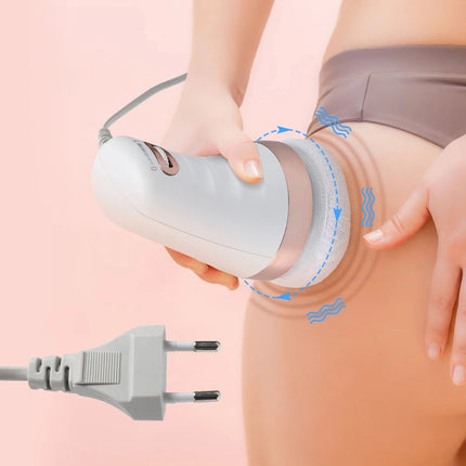 Máquina eléctrica para modelar el cuerpo quemagrasas: masajeador anticelulítico y rodillo de estimulación muscular