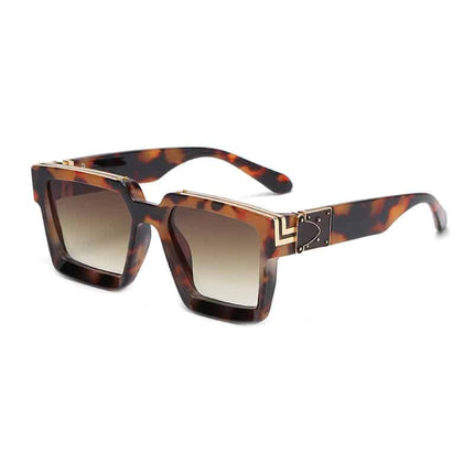 Geometric Design Sunglasses - Wnkrs