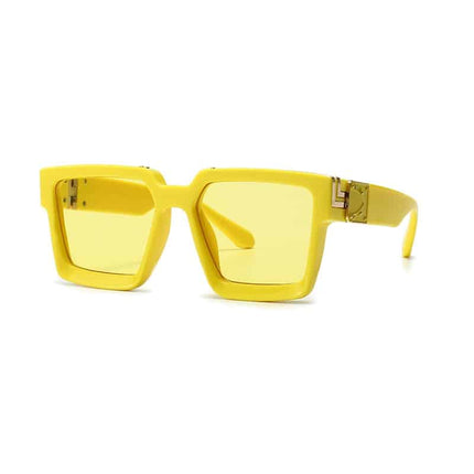 Geometric Design Sunglasses - Wnkrs