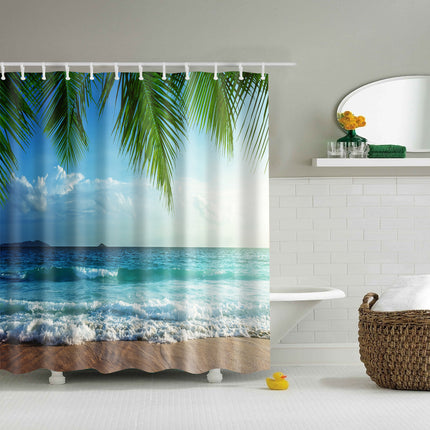Waterproof 3D Bath Curtains for Bathroom - Wnkrs