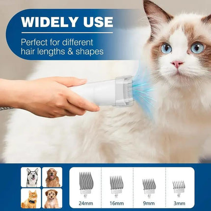 Kit d'aspirateur pour toilettage d'animaux