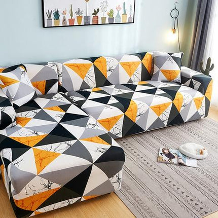 Modern Stretch Kaleidoscope Fabric Sofa Cover - Wnkrs