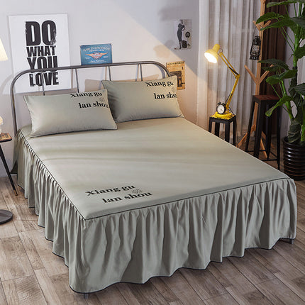 Beauty bed cover brushed bed skirt - Wnkrs