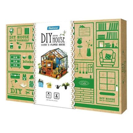 DIY Miniature Greenhouse Dollhouse Kit - Wnkrs