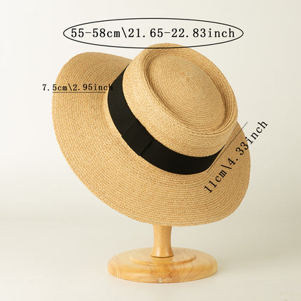 Women's Stylish Foldable Straw Sun Hat