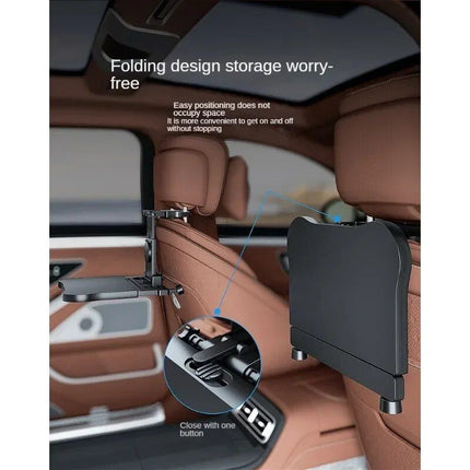 360° Rotating Car Dining & Computer Tray with Beverage Holder - Wnkrs