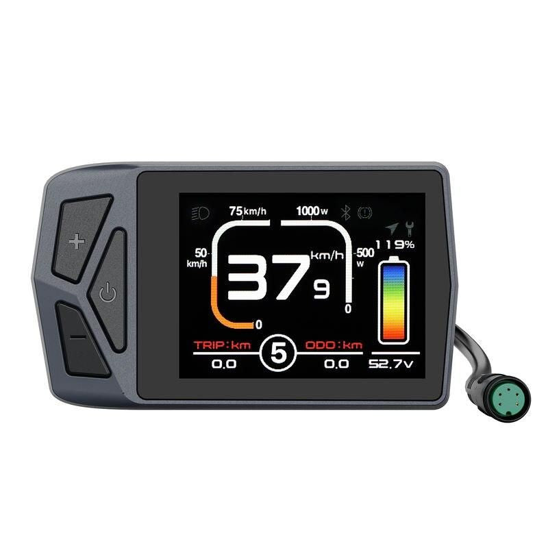 Bluetooth Electric Bike Display EKD01 with Navigation & Speedometer