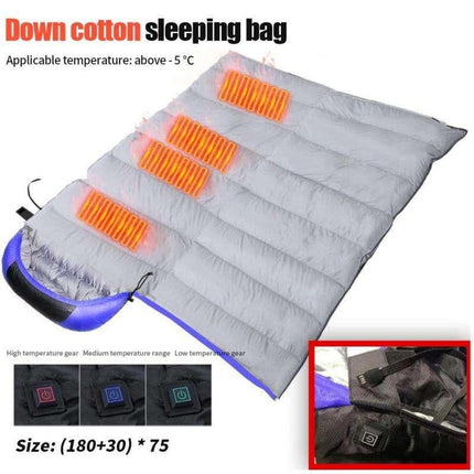 USB Heated Waterproof Sleeping Bag - Wnkrs