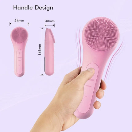 Waterproof Electric Sonic Facial Cleansing Brush with Deep Clean Technology - Wnkrs