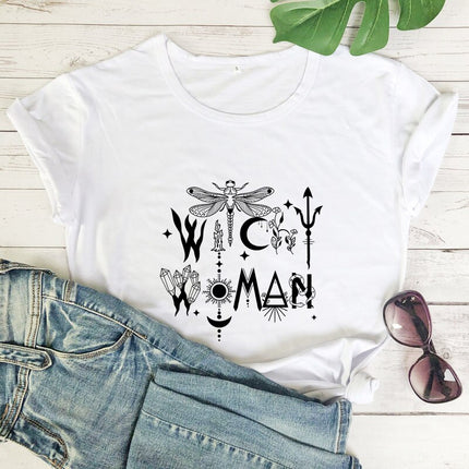 Women's Witchy Cotton T-Shirt - Wnkrs