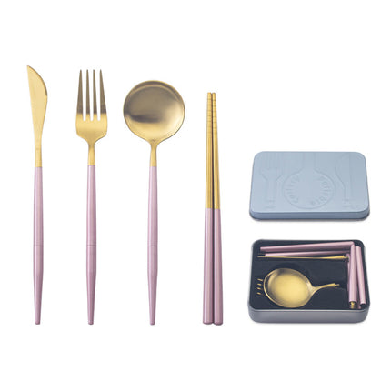 stainless steel portable cutlery set - Wnkrs