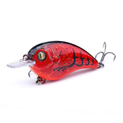 Señuelo de pesca con crankbait flotante de 70 mm y 9 g de lanzamiento largo